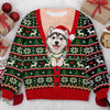 Custom Photo Ugly Sweatshirt - Personalized Christmas Birthday Gifts For Dog Cat Lovers, Dog Dad And Mom, Cat Owners - Making Christmas More Pawfect