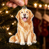Custom Photo Crochet Doll Effect Acrylic Ornament - Personalized Christmas Birthday Gifts For Dog Cat Lovers, Dog Dad And Mom, Cat Owners - My Favorite Furry Ornament