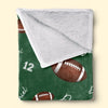 Custom Blanket - Personalized Birthday Gifts For Kids, Sports Fans, Sports Lovers - Dream Big Play Hard Always