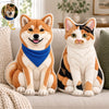 Custom Photo Shaped Pillow - Personalized Pet Memorial Sympathy Gifts For Dogs, Cats - Forever Loved