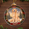 Custom Photo Acrylic Ornament - Personalized Christmas Birthday Gifts For Dog Cat Lovers, Dog Dad And Mom, Cat Owners - Deck The Halls With Fur
