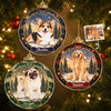Custom Photo Acrylic Ornament - Personalized Christmas Birthday Gifts For Dog Cat Lovers, Dog Dad And Mom, Cat Owners - Deck The Halls With Fur