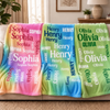 Custom Blanket - Personalized Birthday Gifts For Mom, Dad, Brother, Sister - Little Trouble Maker