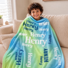 Custom Blanket - Personalized Birthday Gifts For Mom, Dad, Brother, Sister - Little Trouble Maker