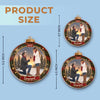 Custom Photo Acrylic Ornament - Personalized Anniversary Christmas Wedding Gifts For Husband And Wife, Him And Her - Our Favorite Memory