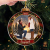 Custom Photo Acrylic Ornament - Personalized Anniversary Christmas Wedding Gifts For Husband And Wife, Him And Her - Our Favorite Memory