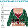 Custom Funny Ugly Sweatshirt - Personalized Christmas Birthday Gifts For Wife, Daughter, Besties, Sisters, Granddaughter, Grandma, Mom, Yourself - Sleighing This Look