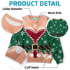 Custom Funny Ugly Sweatshirt - Personalized Christmas Birthday Gifts For Wife, Daughter, Besties, Sisters, Granddaughter, Grandma, Mom, Yourself - Sleighing This Look