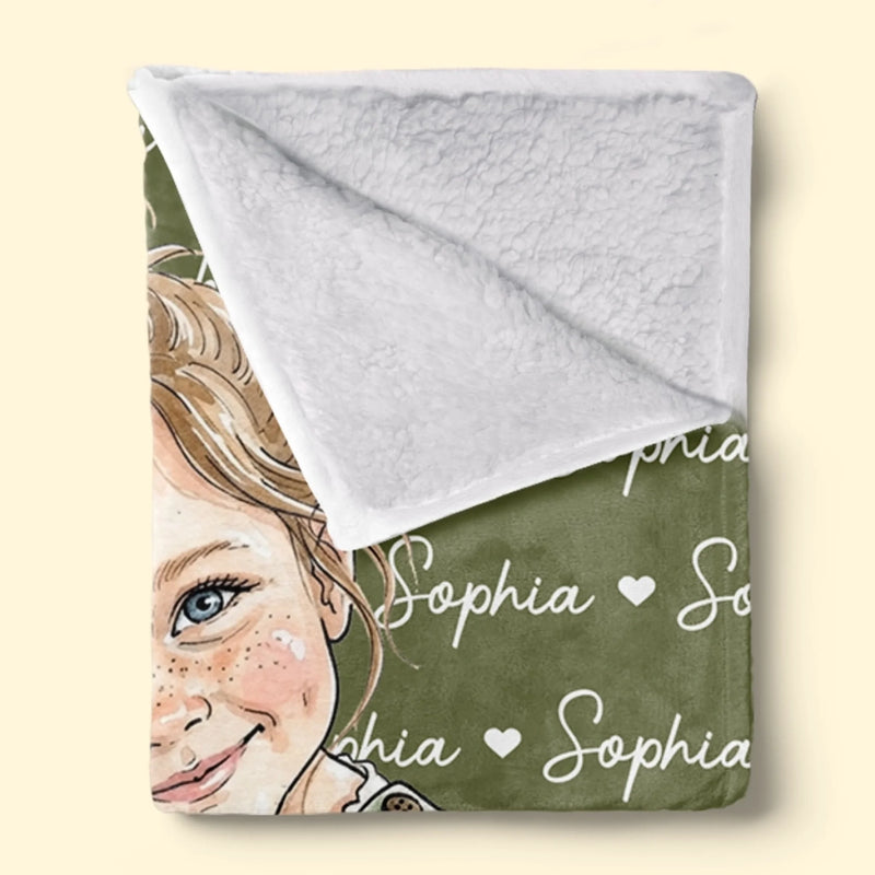 Custom Photo Blanket - Personalized Birthday Gifts 
For Kids - Small But Mighty