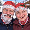 Custom Funny Ski Mask - Personalized Christmas Birthday Gifts For Ski Lovers - Cold Snow Warm Happy Hearts