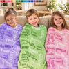 Custom Name Blanket for Kids - Personalized Blanket
