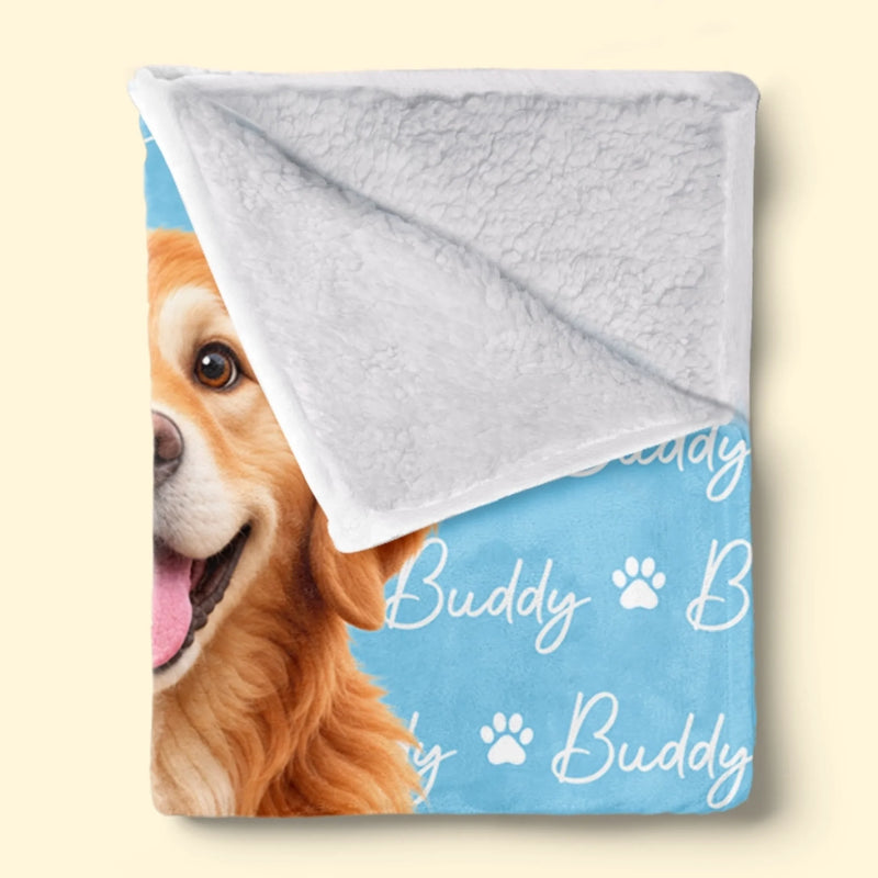 Custom Dog Photo Gifts For Dog Lovers - Personalized Blanket