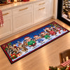 Custom Family And Pet Character Christmas Decor - Personalized Runner Rug