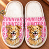 Custom Pet Photo Gifts For Dog Lovers - Personalized Flat Scuff Slippers