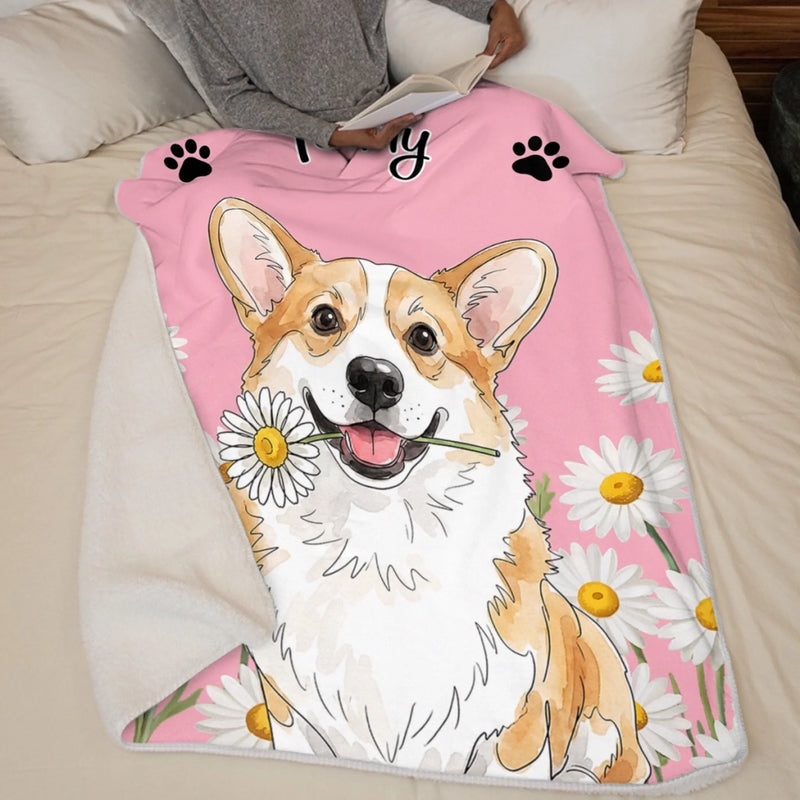 Custom Dog Photo Gifts For Pet Lovers - Personalized Blanket