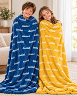 Custom Name Kids Gifts - Personalized Blanket