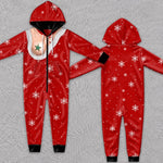 Custom Funny Christmas Snowflake Gifts - Personalized Adult Onesie