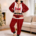 Custom Funny Santa Christmas Gifts - Personalized Adult Onesie
