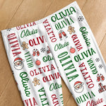 Custom Christmas Name Family Gifts - Personalized Pajamas