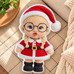 Custom Photo Christmas Family Gifts - Personalized Shaped Pillow