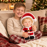 Custom Photo Christmas Family Gifts - Personalized Shaped Pillow