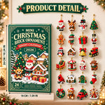 Christmas Building Toy Kids Gifts - Brick Ornament Advent Calendar