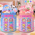 Custom Squishy Collection Kids Gifts - Personalized Laundry Basket