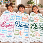 Custom Name Gifts for Kids - Personalized Blanket
