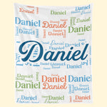 Custom Name Gifts for Kids - Personalized Blanket