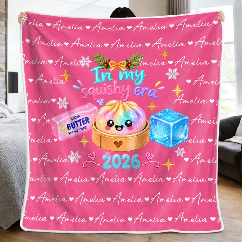 Custom Dumpling Squishy Hunting Gifts For Kids - Personalized Blanket