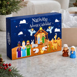 Custom Nativity Christmas Countdown - Personalized Nativity Advent Calendar