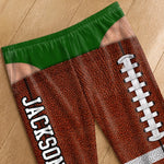 Custom Name Football Gifts For Men - Personalized Pajama Pants