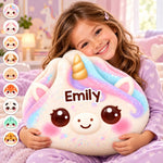 Custom Name Kawaii Animal Gifts for Kids - Personalized Shaped Pillow