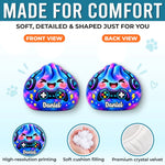 Custom Name Gamer and Unicorn Gifts for Kids - Personalized Shaped Pillow