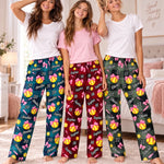 Custom Name Softball Gifts For Women - Personalized Pajama Pants
