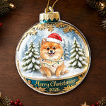 Custom Pet Photo Christmas Keepsake For Dog And Cat Lovers - Personalized Acrylic Ornament