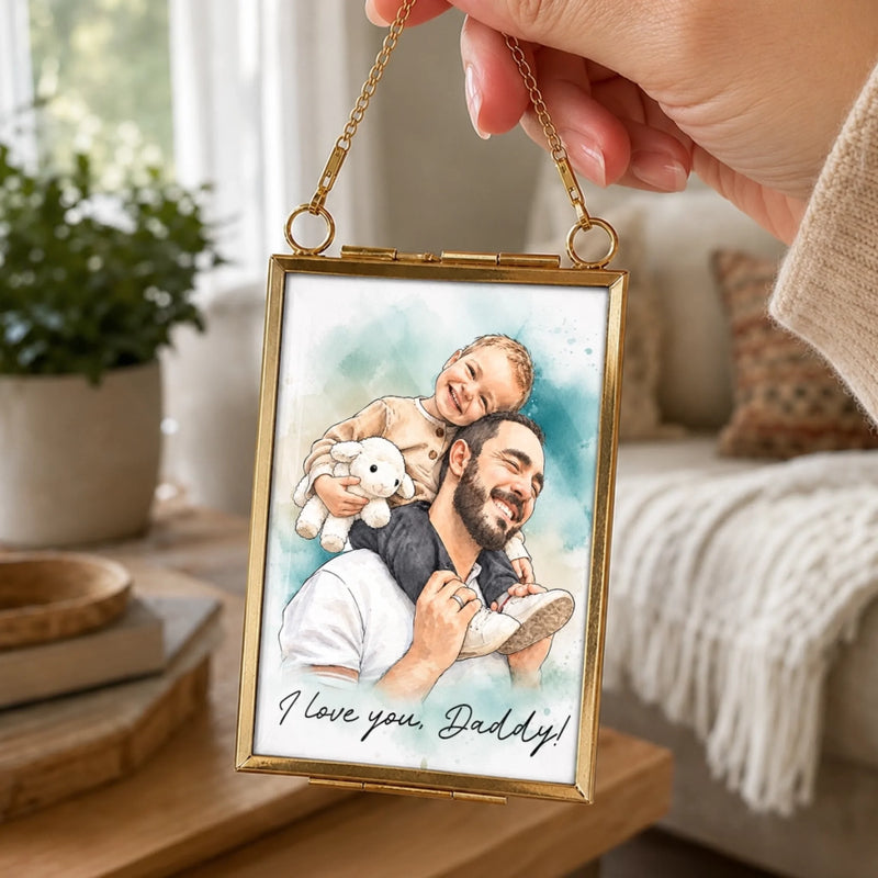 Custom Photo Family Love Gifts - Personalized Frame Ornament