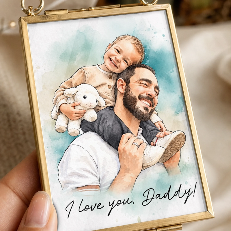Custom Photo Family Love Gifts - Personalized Frame Ornament