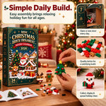 Christmas Building Toy Kids Gifts - Brick Ornament Advent Calendar