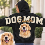 Custom Photo Name Dog Lover Gifts - Personalized Arm To Arm Sweatshirt