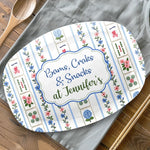 Custom Name Mahjong Game Night Gifts - Personalized Platter