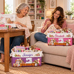 Custom Name Sewing Machine Gifts For Sewer, Seamstresses, Women - Personalized Storage Basket