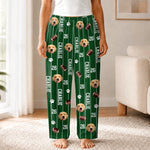 Custom Pet Photo Sports Gifts For Dog and Cat Lovers - Personalized Pajamas Pants