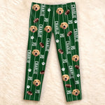 Custom Pet Photo Sports Gifts For Dog and Cat Lovers - Personalized Pajamas Pants