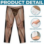Custom Funny Fishnet Christmas Gifts for Men - Personalized Pajamas Pants