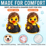 Custom Photo 3D Cartoon Duck Gifts For Best Friends, Besties, Sisters - Personalized Shaped Pillow