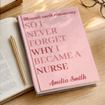 Custom Name Career Motivation Gifts - Personalized Hardcover Journal
