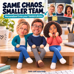 Funny Office Coworker Gifts - Personalized Toy Poseable Plush Doll