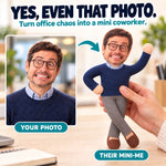 Funny Office Coworker Gifts - Personalized Toy Poseable Plush Doll
