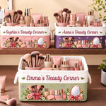 Custom Name Makeup Beauty Gifts For Women - Personalized Storage Basket